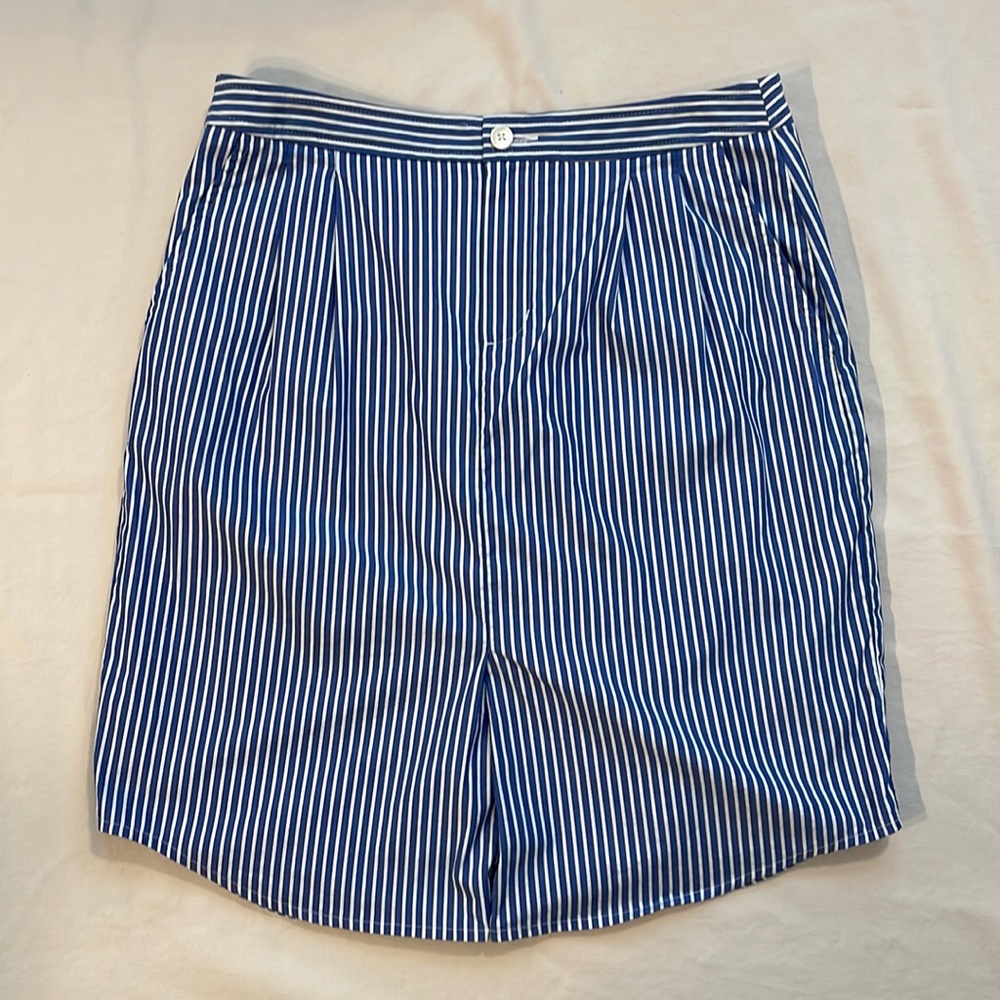 Banana Republic pinstriped skirt